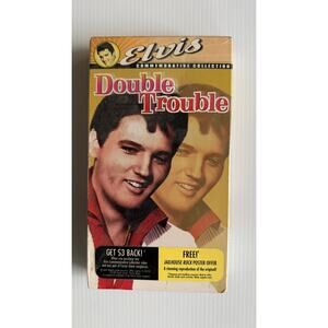 ELVIS Double Trouble Commemorative Collection Brand NEW Sealed VHS (1966)